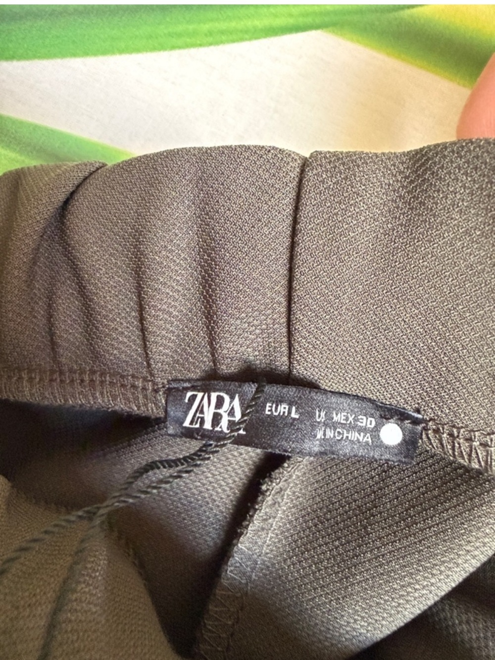 ZARA high rise crepe leggings - Picture 3 of 7